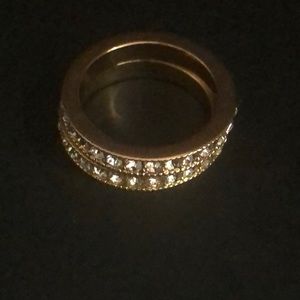 ❤️4/$10 Stacked fashion ring